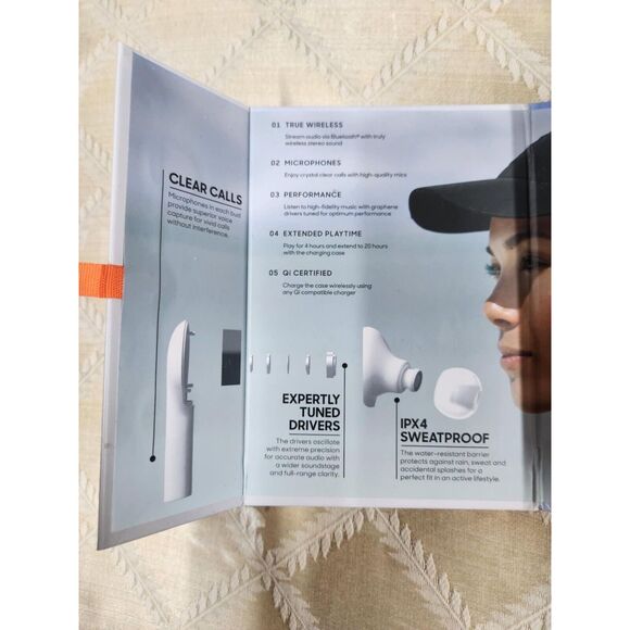 Sharper Image Soudhaven Wireless Earbuds Bluetooth 5.0 With Wireless Charging - Picture 5 of 6